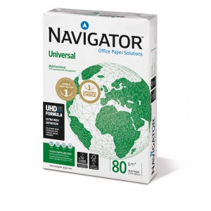 NAVIGATOR Universal 80gr A4, FSC&#174; certified, 500 sheets